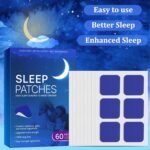 60Pcs Sleep Patches, Upgraded Sleep Patches for Adults Deep Sleep Patches, Natural Sleep Aids for Adults Improve Quality Sleep Quickly Sleep(Blue) - Image 4