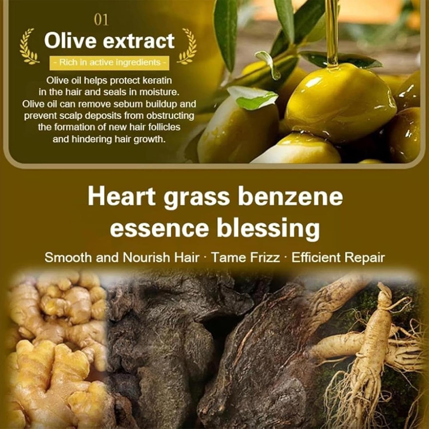 Plant Single Portion Floral Hair Dye, Natural Shampoo, Single-Agent Coloring, Long-Lasting Formula, Gentle Care for Women, Elderly, Grandmother, Herbs Healing, Hair Shading - Image 8