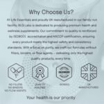 Life Essentials Ginkgo Biloba Capsules 250mg - 120 Supplements with Ginko Biloba Extract 24% Flavonoids & 6% Lactones for Brain Function & Memory Support, Ginko Biloba High Strength - Image 6