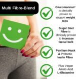 Max Strength Appetite Suppressants Women & Men, Weight Loss, Fibre Supplement, Psyllium Husk Powder, Glucomannan Complex, Colon Cleanse, Prebiotic Fiber Supplements, FOS Inulin, Konjac Root, 3000mg - Image 4