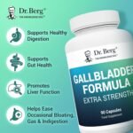 Dr. Berg's Gallbladder Formula Extra Strength - Promotes Digestive Comfort & Improved Absorption of Nutrients & More Satisfied After Meals - 90 Capsules - Image 4