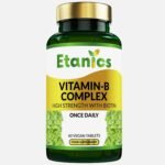Vitamin B Complex High Strength - 60 Vegan Tablets – Contains All 8 B Vitamins in 1 Tablet - Vitamins B1, B2, B3, B5, B6, B12, Biotin & Folic Acid Supplement - Etanics – Made in The UK - Image 6