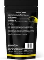 Nuke Nutrition Moringa Tablets 2000mg - 60 Tablets - Pure Moringa Oleifera Supplement Rich in Antioxidants Like Quercetin & Vitamins A, C & B6 - Moringa Leaves Extract - Easy Swallow & Vegan - Image 3