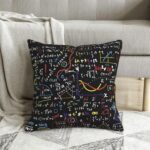 Math Formula Corduroy Throw Pillow - Soft And Cozy Cushion Pillow For Relaxation And Support Breathable Pillow Sofa Pillow Travel Pillow Office Chair Pillow - Image 8