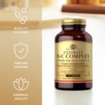 Solgar Ultimate B Plus C Complex Tablets - Pack of 90 - B1, B2, B3, B4, B5, B6, B7, B12, Vitamin C - Multivitamin for Metabolism and Nervous System Support - Vegan, Kosher and Gluten-Free - Image 5