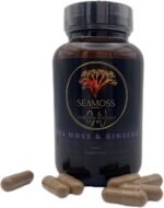 Organic Irish Sea Moss Capsules | 60 Vegan Capsules | GMO Free | Gordon Watkins Exclusive Botanical Blend (Ginseng) - Image 3