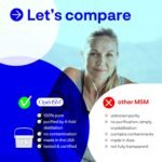 Kala Health - OptiMSM® Multi-Stage Distillation (Methylsulfonylmethane) MSM Powder Coarse Flakes (Crystals) 5kg, Pure Natural Sulphur for Joints, Skin, Hair & Nails - NO ADDITIVES - 100% Vegan - Image 5