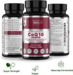 The Intelligent Health CoQ10 Supplement, Clean-Fermented Coenzyme Q10 Ubiquinone, High Strength and Absorption, 100% Vegeterian for Women & Men, Suitable for Everyday Use, 300mg 90 Softgels - Image 8