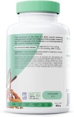 Osavi Cordyceps 1200 mg – 120 Vegan Capsules | Standardized Cordyceps Mycelia Extract for Energy, Endurance & Vitality | Supports Physical Performance & Immune Health - Image 4