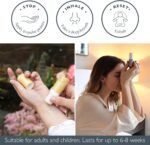 Scentered Aromatherapy Balm Stick Duo for Sleep Support & Mood Boost - Roll On Essential Oil Blends of Lemon Myrtle, Lavender, Ylang Ylang - Aromatherapy Gifts for Women - Sleep Well & Happy - Image 5