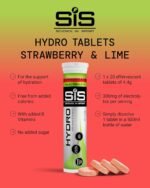 SIS Go Hydro| Zero Sugar| Effervescent Electrolyte Tablets| for Improved Hydration & Recovery | Suitable for Vegans & Vegetarians| Strawberry & Lime Flavoured | 20 Tablets - Image 3