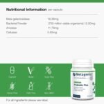 Metagenics Probiotic Plus - with Live Bacteria - Blend of 7 Bacterial Strains & Plant Enzymes for Digestive Health - 60 Capsules - Image 3
