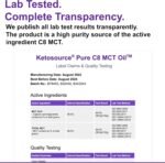 Pure C8 MCT Oil | Boosts Ketones 4X Versus Other MCTs | Supports Keto & Fasting | Highest 99%+ Purity | 100% Coconut Sourced | Vegan Safe & Gluten Free | Premium Lab Tested Purity | 100ml Ketosource® - Image 5