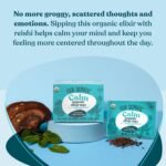 Four Sigmatic Reishi Mushroom Elixir Mix| Coffee Alternative with Organic Reishi Mushroom Powder, Tulsi, Rose Hips & Mint | Support Stress & Sleep | Decaf, Vegan, Gluten-Free & Keto | 20 Packets - Image 4
