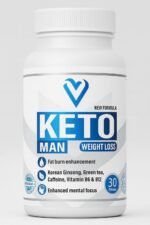 Keto Man Weight Loss – 30 Tablets | Fat Burner with Korean Ginseng, Green Tea Extract, Caffeine, B Vitamins | Energy & Focus Support - Image 7
