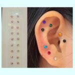 20/40pcs Ear Seeds Acupuncture Kit Stress Relief Sleep Aid Ear Acupuncture Portable for Daily Relaxation Pressure Point Massage(K-20pcs) - Image 3