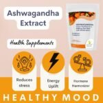 Ashwagandha 90 Capsules – High-Potency Adaptogen for Stress Relief, Energy, and Focus – Supports Relaxation, Immune System, and Vitality - Image 4