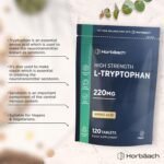 L-Tryptophan 220mg | 120 Vegan Tablets | High Strength Amino Acid | Suitable for Vegetarians and Vegans | by Horbaach - Image 3