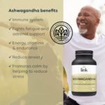 Ashwagandha Root Extract | 32.5mg Active Withanolides | Each dose is Made from Over 13.5 Grams Ashwagandha Root | High Strength | Vegan | 60 Capsules | Link Nutrition - Image 3