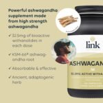 Ashwagandha Root Extract | 32.5mg Active Withanolides | Each dose is Made from Over 13.5 Grams Ashwagandha Root | High Strength | Vegan | 60 Capsules | Link Nutrition - Image 6