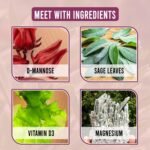 D-Mannose Capsules | Bladder Control & Urinary Tract Infection Treatment | d mannose Cystitis Treatment for Women | UTI Treatment for Women - Image 4