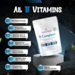 Vitamin B Complex High Strength with Biotin, (5-MTHF) & VIT B12, Sustained Release with 8 B Vitamins Per Capsule for Energy Skin Hair and Fatigue Support, Vegan, UK Made, 60 Servings - Image 4