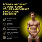 Pineapple C*M Gummies Improves Sperm Volume and Load Semen Volume Supplement - 60 Capsules - 1 Month Supply - Image 5