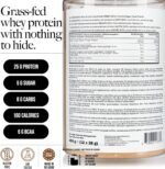 Naked Whey Protein Supplement Powder, Chocolate, GMO Free, Soy Free, Gluten Free Aid Muscle Growth and Recovery 450g - Image 4