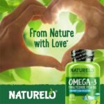 NATURELO Premium Fish Oil - 1100mg Triglyceride Omega-3 Per Capsule - One A Day - Best for Heart, Eye, Brain & Joint Health - No Burps - Natural Lemon Flavour - 120 Softgels | 4 Month Supply - Image 6