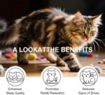 Cat Sedative | 60ml Grooming Sedative for Kitten Relieving,Anti-Aggression Sleep Support Supplement for Bathing Meowing Sleeping Daily Night Thunderstorm Travel Indoor - Image 5