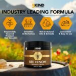 5kind Bee Venom Cream UK Maximum Strength 100ml - Bee Venom Comprehensive Cream - Naturally Massage Joints & Muscles, Lower Back, Knee, Neck, Shoulder, Hip & Feet - Responsibly Sourced - Image 3