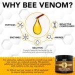 5kind Bee Venom Cream UK Maximum Strength 100ml - Bee Venom Comprehensive Cream - Naturally Massage Joints & Muscles, Lower Back, Knee, Neck, Shoulder, Hip & Feet - Responsibly Sourced - Image 4