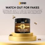 5kind Bee Venom Cream UK Maximum Strength 100ml - Bee Venom Comprehensive Cream - Naturally Massage Joints & Muscles, Lower Back, Knee, Neck, Shoulder, Hip & Feet - Responsibly Sourced - Image 6