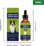 Dog Supplements - 60ml Body Care Liquid Drops,for Dog Hair Care Products - for Puppy Pet Daily Coat Beauty Energy Support - Image 7
