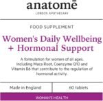 Anatome Women's Daily Wellbeing + Hormonal Support Refill Pouch - New Formula Nutritional Supplement with Maca Root and Coenzyme Q10-60 Tablets - Image 6