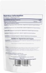 Magnesium Glycinate Capsules Provide 300 mg of Pure Elemental Magnesium Per Serving 240 Vegan Caps | Magnesium Supplement Non GMO, Dairy & Gluten Free - Image 3