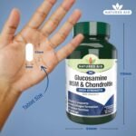 Natures Aid Glucosamine MSM & Chondroitin with Vitamin C - High Strength Joint Support - Mobility & Cartilage Health, Collagen Formation - Non-GMO, Gluten-Free Supplement - 90 Tablets - Image 4