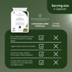 Organic Coriander Leaf 275mg | Natural Coriandrum Sativum Herb Supplement | 60 Vegan Friendly Capsules | Long 2 Month Supply by Epigenetics Supplements - Image 5