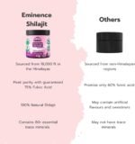 Eminence 7000mg Pure Himalayan Shilajit Gummies | 100% Vegan | High Strength Organic Fulvic Acid Supplement | Natural Energy Booster | Women & Men | Made in UK - Cube Gummies - Image 6