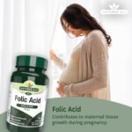 Natures Aid Folic Acid 400mcg – Supports Prenatal Health, Red Blood Cell Formation, DNA Synthesis – Vegan, Non-GMO, Gluten-Free – High Potency Natural Supplement – 90 Tablets - Image 3