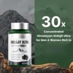 Shilajit for Men and Women, Shilajit with Natural fulvic Acid and L-arginine for Extra Energy, Stamina and Immune Support, Non-GMO, 1,300 mg per Serving - Image 3