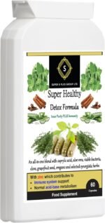 Super Healthy Gut Detox & Candida Cleanse - Probiotic & Herbal Supplement, 60 Vegan Capsules - Image 4