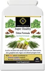 Super Healthy Gut Detox & Candida Cleanse - Probiotic & Herbal Supplement, 60 Vegan Capsules - Image 5