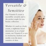 Absolute Aromas Vitamin E Cream - Unscented Base Cream, Free from Parabens and Sulphates – Moisturising Cream for Face, Body and Scars (50g) - Image 3
