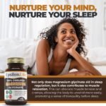Epsilon Magnesium Glycinate Supplements - Chelated Mg Bisglycinate Supplement - 120 Easy to Take Vegan Capsules - 500mg Unbuffered Magnesium-Glycinate per Capsule - UK-Made - Image 5