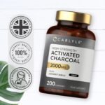 Activated Charcoal Capsules 2000mg | High Strength Activated Charcoal Powder from Coconut Shells | 200 Vegan Tablets | by Carlyle - Image 6