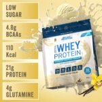 Applied Nutrition Critical Whey Protein Powder 900g - High Protein Powder, Protein Milkshake, Muscle Building Supplement with BCAAs & Glutamine (900g - 30 Servings) (Vanilla) - Image 4