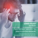 Lewis-Plast Premium Instant Ice Pack - Disposable Cold Therapy Ice Packs, Instant Pain Relief for Back, Neck, Ankle, Sprains, Headaches and Toothache White - Image 4