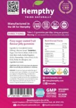 CBD Gummies - 300mg Total CBD Gummy Bears, THC-Free, CBD Gummies for Pain Relief, Stress & Better Sleep - Best UK Cannabidiol Relax CBD Gummys - CBD Pain Relief Relax Gummies - 30 Gummy Bears - Image 3
