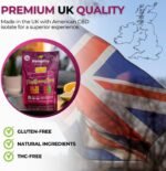 CBD Gummies - 300mg Total CBD Gummy Bears, THC-Free, CBD Gummies for Pain Relief, Stress & Better Sleep - Best UK Cannabidiol Relax CBD Gummys - CBD Pain Relief Relax Gummies - 30 Gummy Bears - Image 5